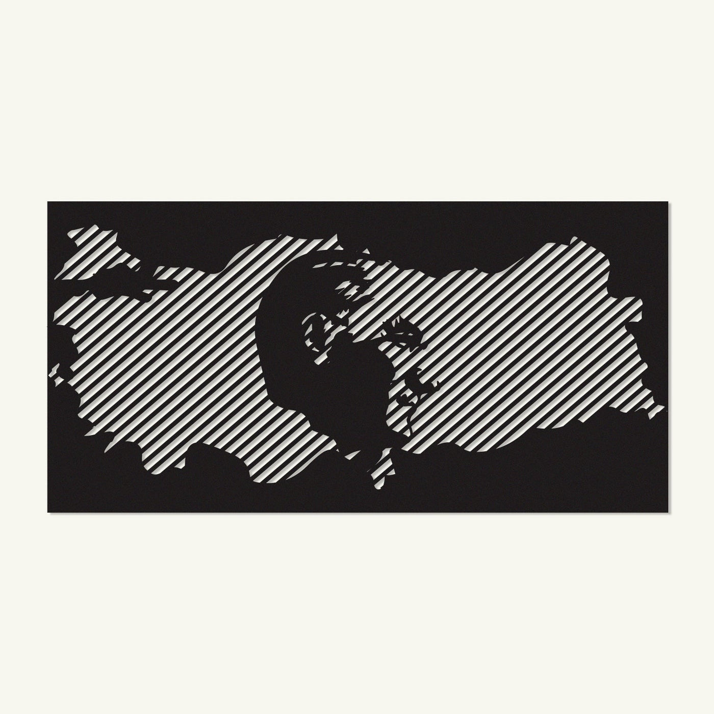 Atatürk ve Türkiye Haritası Ofis Duvar Dekorasyon Ürünleri