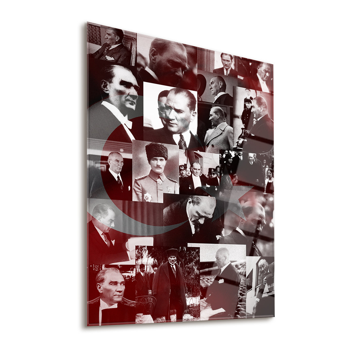 Atatürk'ün İzinde Cam Tablo - ATC067