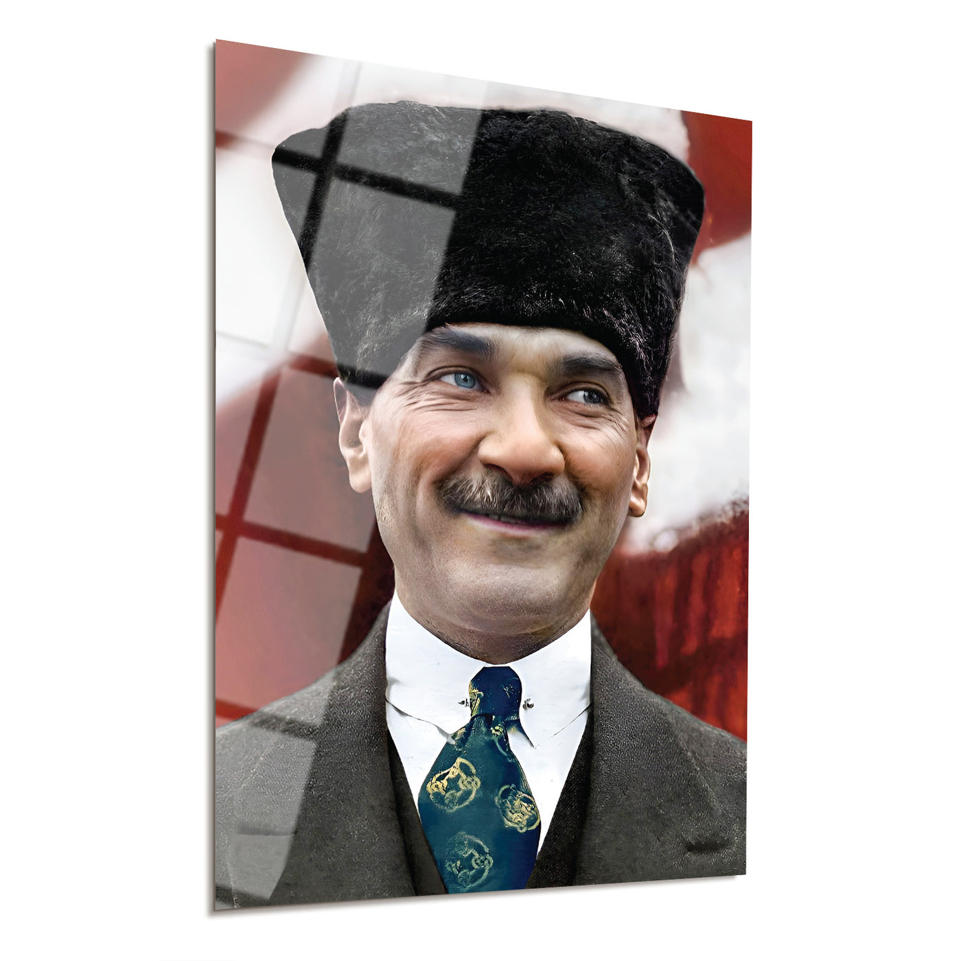 Mustafa Kemal Atatürk Cam Tablo - ATC048