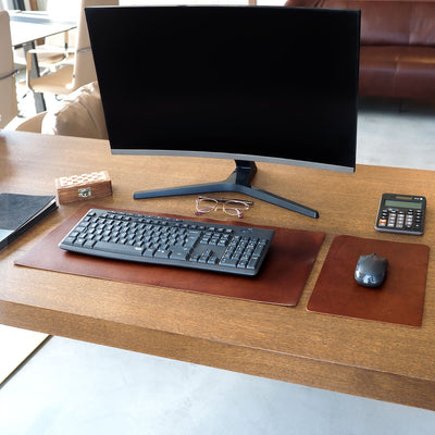 Deri Masa Matı & Mouse Pad Seti - ATD010