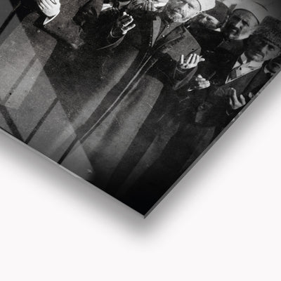 Atatürk ve Abdullah Azmi Efendi Cam Tablo - ATC018