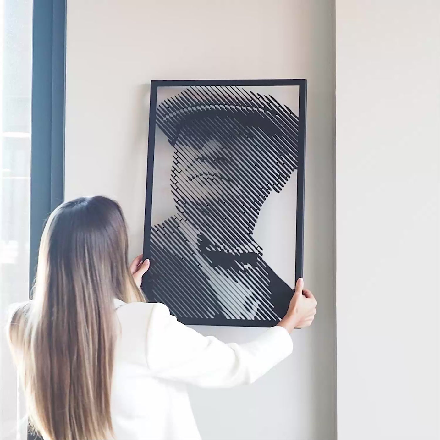 Önder Atatürk Metal Duvar Tablosu - APT830