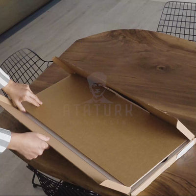 Atatürk İmzası Metal Tablo - APT552